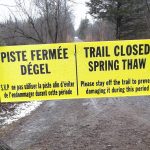 Trail is Currently Closed For the Spring Thaw